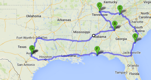 Our Route